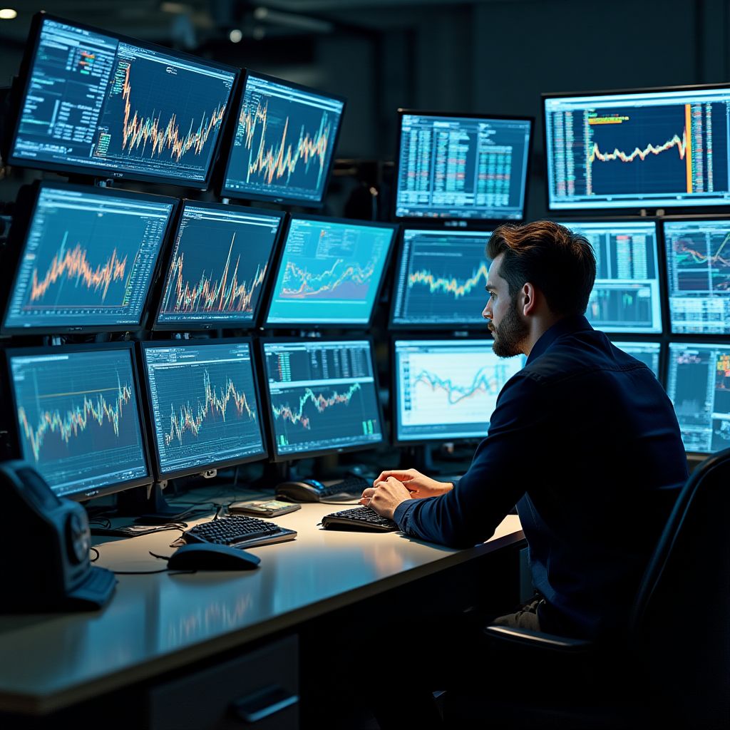 Equipo de investigación analizando datos